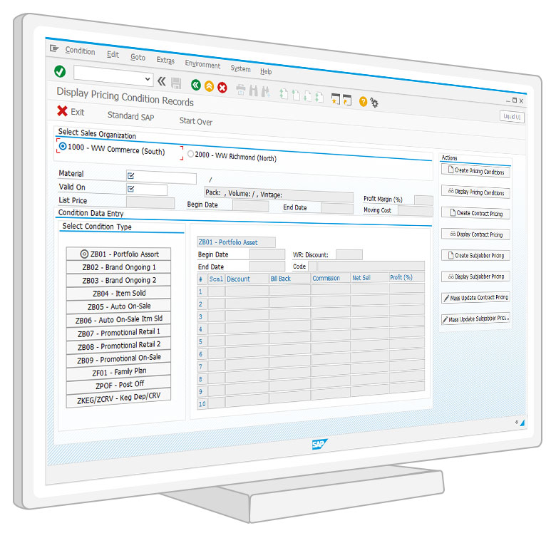 Desktop - SAP Pricing Conditions